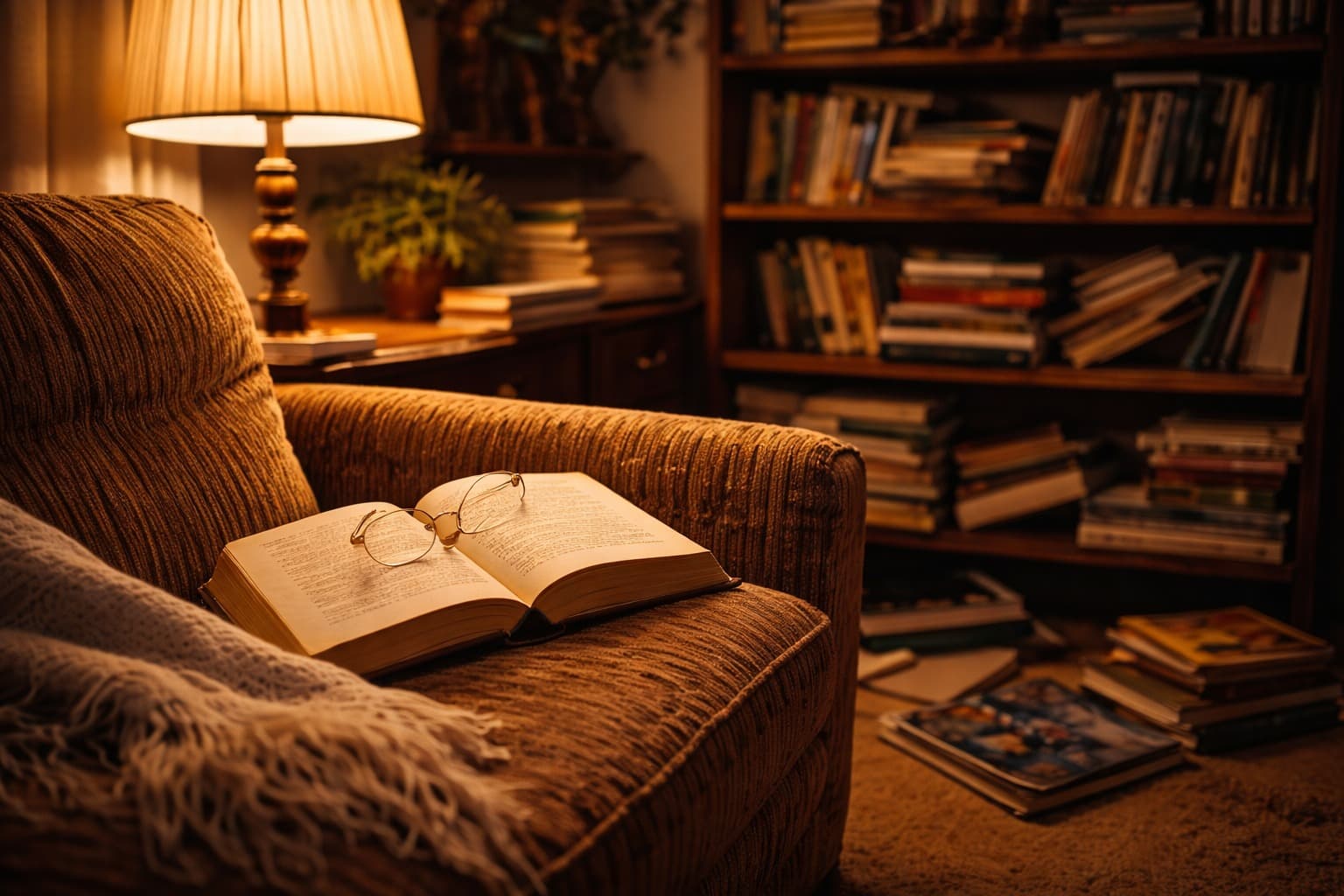 Vista de la sección de Libros en la landing